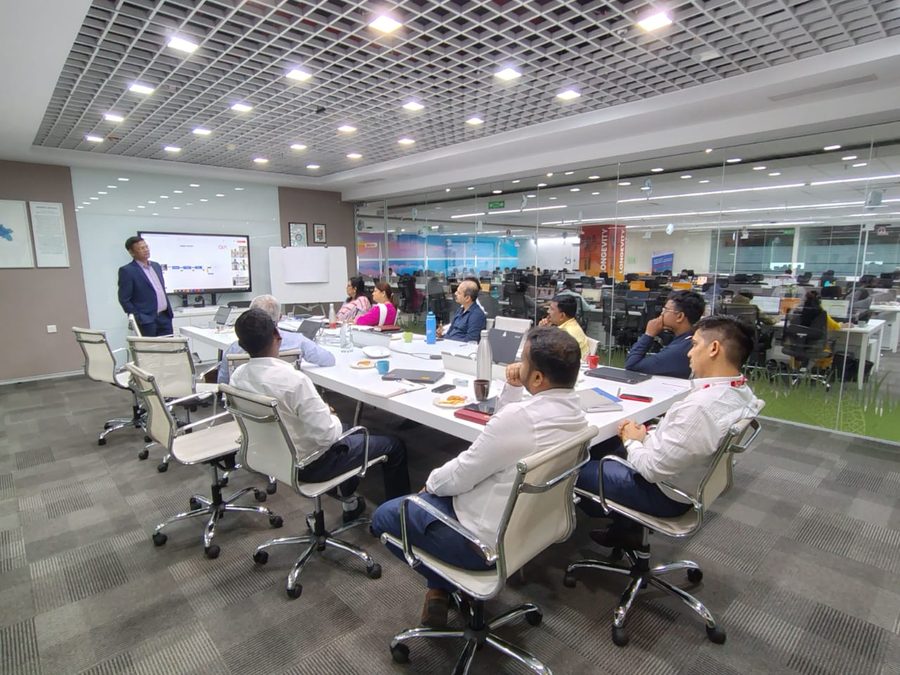 Boardroom training and strategy session