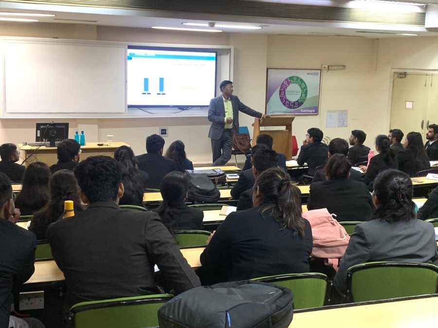 Corporate training session in progress