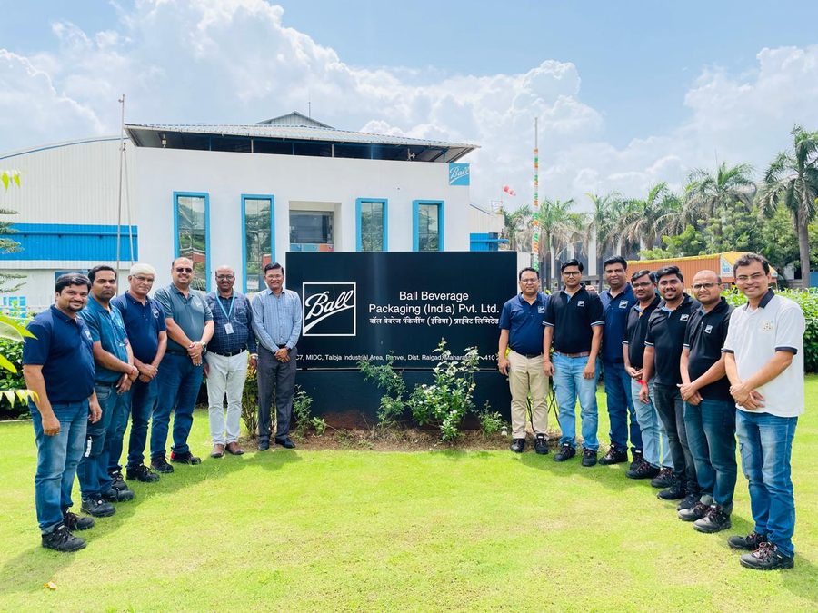 Team training group photo at client site
