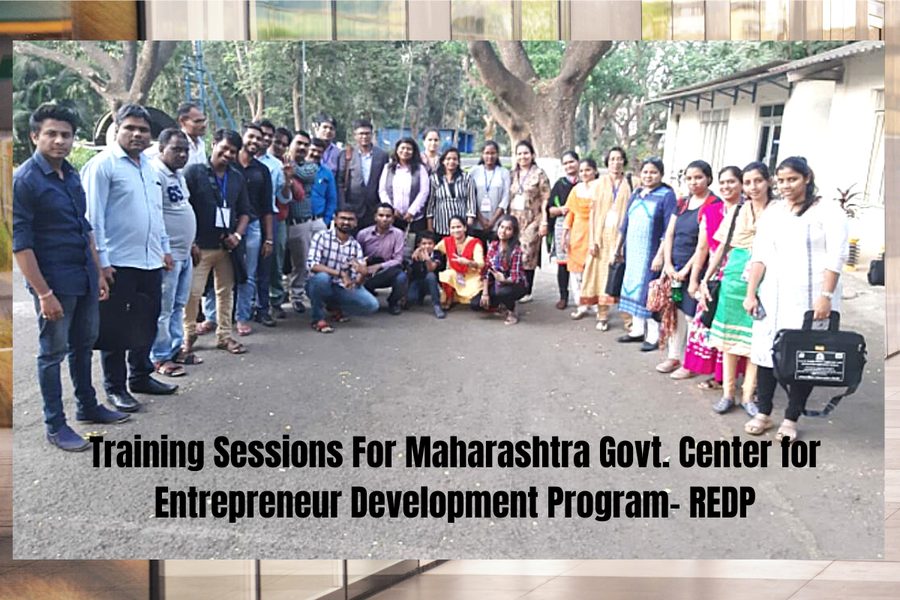 CAPS training session for Maharashtra Government's Center for Entrepreneur Development Program (REDP)